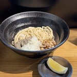 自家製麺 TANGO - 隠し玉(麺半分)