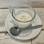 アマルフィイ カフェ - かぼちゃの冷製スープ