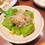 炭火焼とり えんや - 万願寺とうがらし