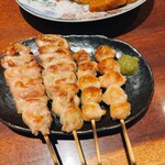 炭火焼とり えんや 梅田店 - ぽんじり、せせり