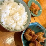 麺屋 だいくう - 唐揚げのセット！