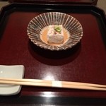 銀座 朱雀 - 焼き胡麻豆腐