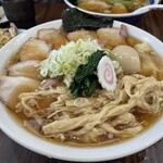みつよし - 特みつラーメン(麺2玉全部乗せ)