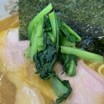 ラーメン濱野家 - ほうれん草