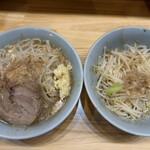 ラーメン高垣 - ラーメン200g 野菜マシマシ 他普通