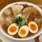 ワンタンメンの満月 - 冷やしワンタンメン