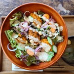 駅前直売所八〇八 - サラダめし