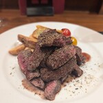 洋風居酒屋 民酒党 - ビーフ＊ステーキ（1700円）