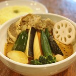 SOUP CURRY KING - 9月マンスリーカリー(牛焼肉カリー)