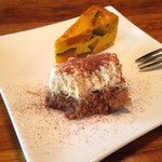 Original Dining KENT,S - ランチのドルチェ　パンプキンのチーズケーキとティラミス
