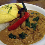 アプランティ - 限定のクリームチーズマサラ＋オムレツ