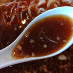 幸楽苑 - 黒いスープ