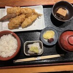 京ばし松輪 - 京ばし松輪のアジフライ定食（税込1650円）