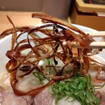 麺家 たけ田 - フライドごぼう