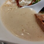 麺家 たけ田 - スープの感じ