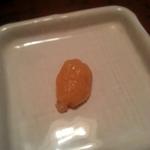 寿司 いずみ - 鯛卵の塩辛