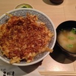 天ぷら こばし - ランチでかき揚丼