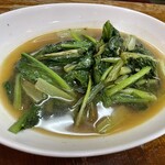 やぶ屋 - 青菜炒め　690円
