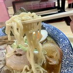 嫁の中華そば - 中華そばの麺