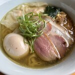 麺 㐂色 - 特製塩そば　手もみ麺