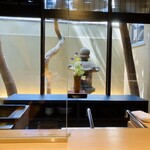 日本料理 鷹光 - 自席から