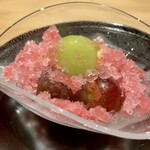 日本料理 鷹光 - 水物:蟠桃・クイーンルージュ