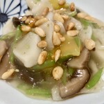 日本料理 鷹光 - 温物:蓮根・百合根・松の実