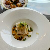 中国料理 桃李 - 鶏肉の低温調理生姜風味と四川式麻婆豆腐