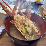 船頭の台所 - 伊勢海老のみそ汁