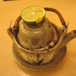 松茸と鱧の土瓶蒸し