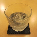 貴馳走坊 あ・うん - 芋焼酎 海ロック