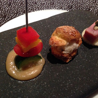 ポンテ デル ピアット - 始まりの一口料理3種