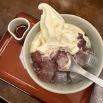 甘味おかめ 有楽町店 - 金時豆みえますか？