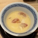 海味 - クリームチーズとプチトマトの茶碗蒸し