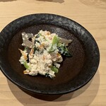 海味 - 石川県産の小松菜の白和え