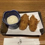 旬の肴と炙り 月あかり - 広島満喫御膳　牡蠣フライ
