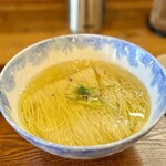 Ramen FeeL - FeeL The 出汁かけらぁ麺（塩）　美味しい〜美しい〜✨