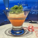 ザ　ジュエルズ - 帆立貝と赤パプリカ