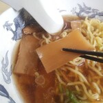 駅そば そば・うどん八起家 - ペラい業務用支那竹も、ここでなら旨い