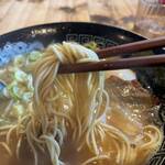 やまざき屋 - 山とんとん 麺リフト：細麺(2025/6)