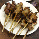 カミヤ - 歌舞伎町　もつやき　かみや　「混ぜて１０本　塩で！」