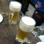 カミヤ - 生ビール　スーパードライ