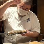 海味 - 雪塩を付けてる