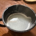 岩本そば屋 - 蕎麦湯
