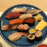 意気な寿し処阿部 - 日替わりランチ 1300円