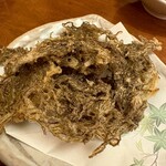 ふぐ寝太蔵 - モズクのてんぷら