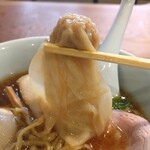 中華そば しば田 - ワンタン