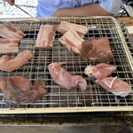 道の駅 和 - ジビエがなかったんで代わりのセットやな　亀岡のひらやまさんの肉やで。間違いない　いづつやと双璧やな。