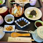 ふじな亭 - スタンダードな鯛めし御膳