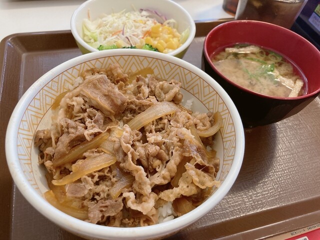 すき家 仙台福室店 - 陸前高砂（牛丼）の写真